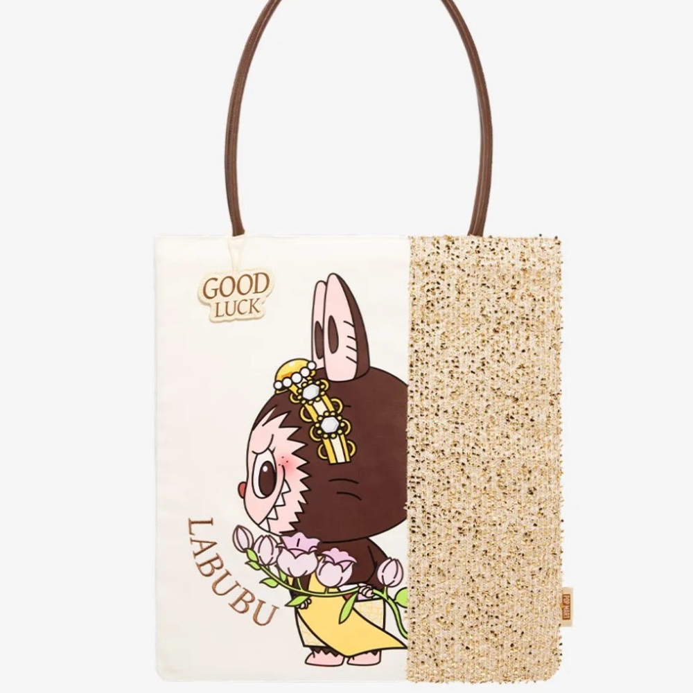 Labubu good luck tote